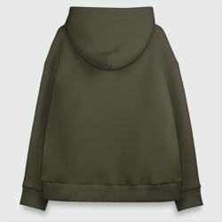 Женское худи Oversize хлопок ФК Милан