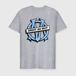 Мужская футболка хлопок Slim Олимпик Марсель