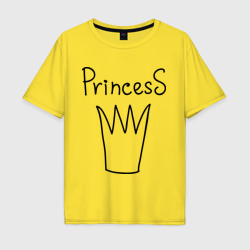 Мужская футболка хлопок Oversize Princess picture