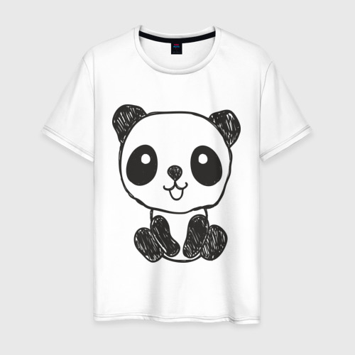 Panda Risunok Muzhskaya Futbolka Hlopok S Printom Za 1150 Kupit V Internet Magazine 158124