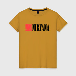 Женская футболка хлопок Nirvana Smile