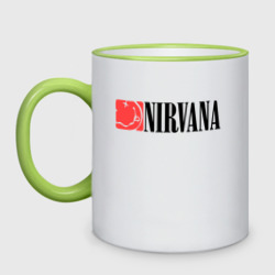 Кружка двухцветная Nirvana Smile