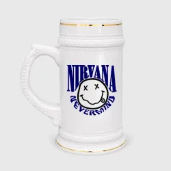 Кружка пивная Nevermind Nirvana