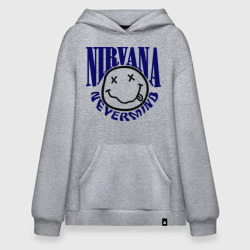 Худи SuperOversize хлопок Nevermind Nirvana