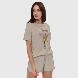 Женская пижама с шортиками хлопок Like an angel - фото 2