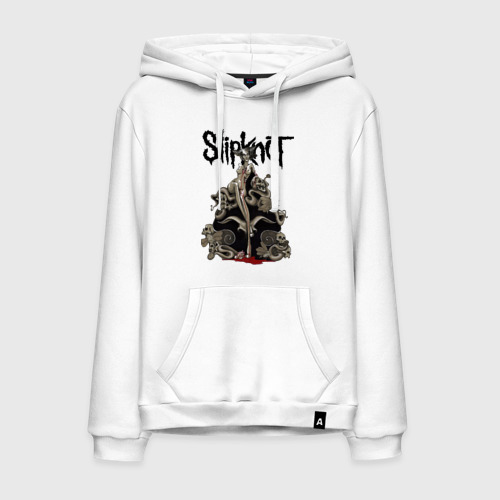 Мужская толстовка хлопок Slipknot illustration skulls