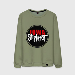 Мужской свитшот хлопок Slipknot iowa logo