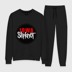 Женский костюм хлопок Slipknot iowa logo