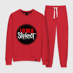 Женский костюм хлопок Slipknot iowa logo