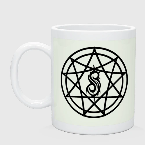 Кружка керамическая Slipknot logo