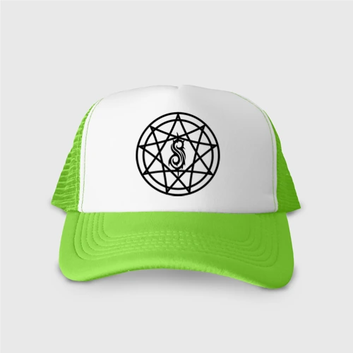 Кепка тракер с сеткой Slipknot logo