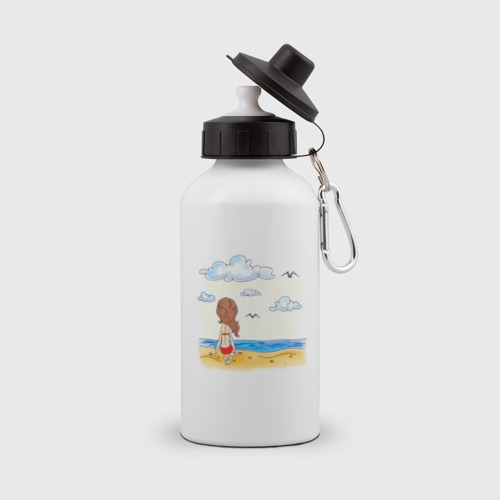 Бутылка спортивная Мама на пляже