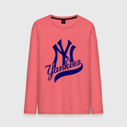 Мужской лонгслив хлопок NY - Yankees