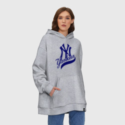 Худи SuperOversize хлопок NY - Yankees - фото 2