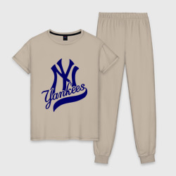 Женская пижама хлопок NY - Yankees