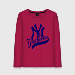 Женский лонгслив хлопок NY - Yankees