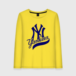 Женский лонгслив хлопок NY - Yankees