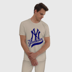 Мужская пижама хлопок NY - Yankees - фото 2