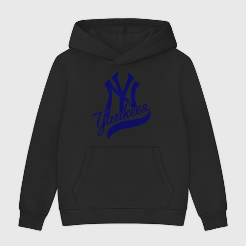 Мужская толстовка без начеса хлопок NY - Yankees