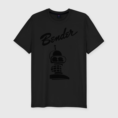 Мужская футболка премиум bender monochrome Фото 01 Мужская футболка премиум bender monochrome Фото 01