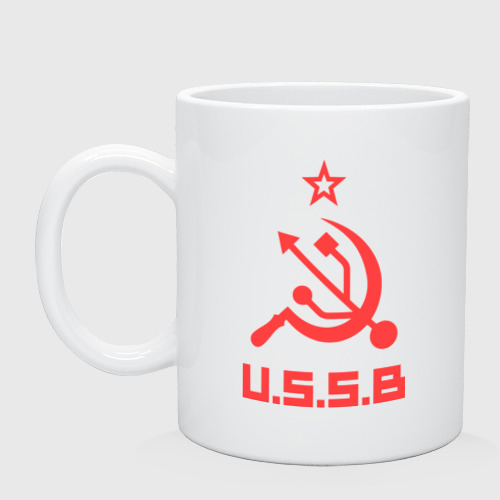 Кружка керамическая USSB