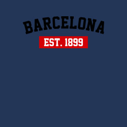 Мужской свитшот хлопок FC Barcelona Est. 1899 - фото 2