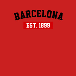 Мужской свитшот хлопок FC Barcelona Est. 1899 - фото 2