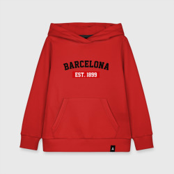 FC Barcelona Est. 1899 – Детская толстовка хлопок с принтом купить со скидкой в -50%