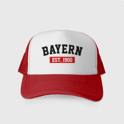 Кепка тракер с сеткой FC Bayern Est. 1900