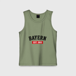 Детская майка хлопок FC Bayern Est. 1900