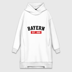 Платье-худи хлопок FC Bayern Est. 1900