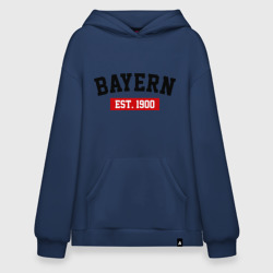 Худи SuperOversize хлопок FC Bayern Est. 1900