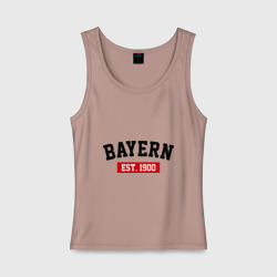 Женская майка хлопок FC Bayern Est. 1900