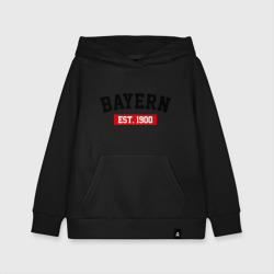 Детская толстовка хлопок FC Bayern Est. 1900