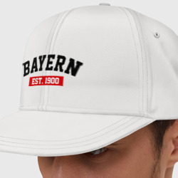 Кепка снепбек с прямым козырьком FC Bayern Est. 1900