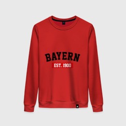 Женский свитшот хлопок FC Bayern Est. 1900