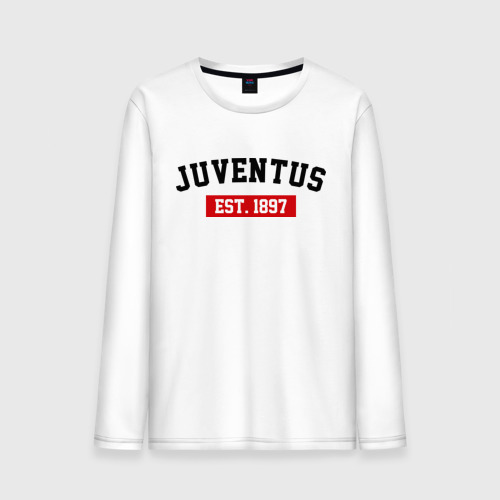 Мужской лонгслив хлопок FC Juventus Est. 1897