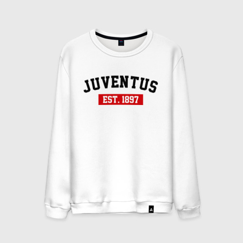 Мужской Свитшот FC Juventus Est. 1897 (хлопок)