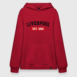 Худи SuperOversize хлопок FC Liverpool Est. 1892