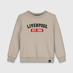 Детский свитшот хлопок FC Liverpool Est. 1892