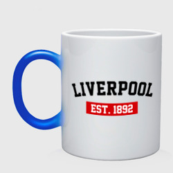 Кружка хамелеон FC Liverpool Est. 1892