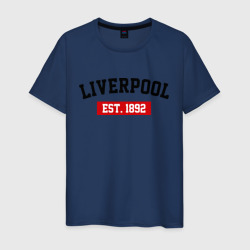 Мужская футболка хлопок FC Liverpool Est. 1892