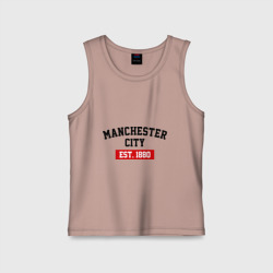 Детская майка хлопок FC Manchester City Est. 1880