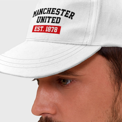 Бейсболка FC Manchester United Est. 1878 Фото 01 Бейсболка FC Manchester United Est. 1878 Фото 01