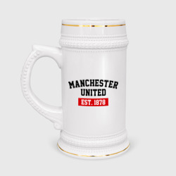 Кружка пивная FC Manchester United Est. 1878
