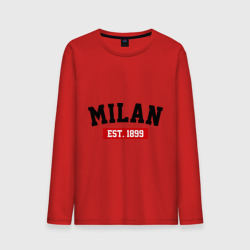 Мужской лонгслив хлопок FC Milan Est. 1899