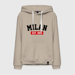 FC Milan Est. 1899 – Мужская толстовка хлопок с принтом купить со скидкой в -9%