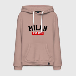 Мужская толстовка хлопок FC Milan Est. 1899