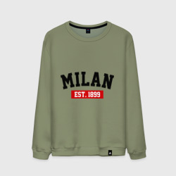 Мужской свитшот хлопок FC Milan Est. 1899