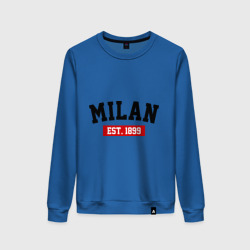 Женский свитшот хлопок FC Milan Est. 1899